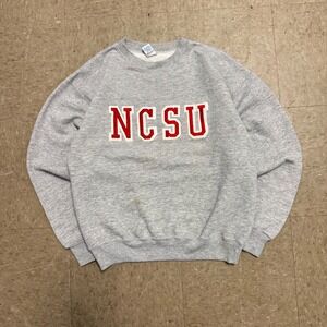 Vintage 90s NCSU North Carolina State University College Wolfpack Crewneck Men L